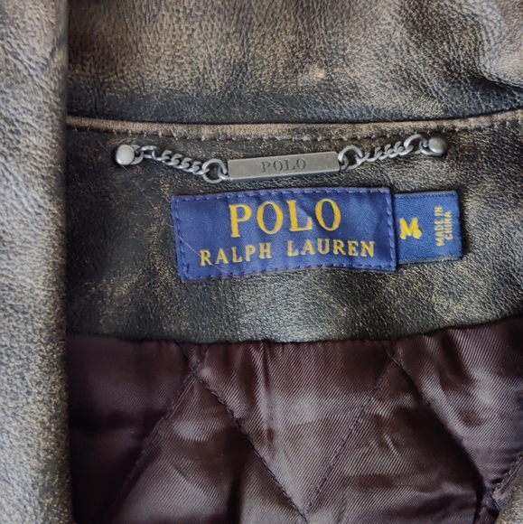 Distressed leather jacket - Picture 2 of 11